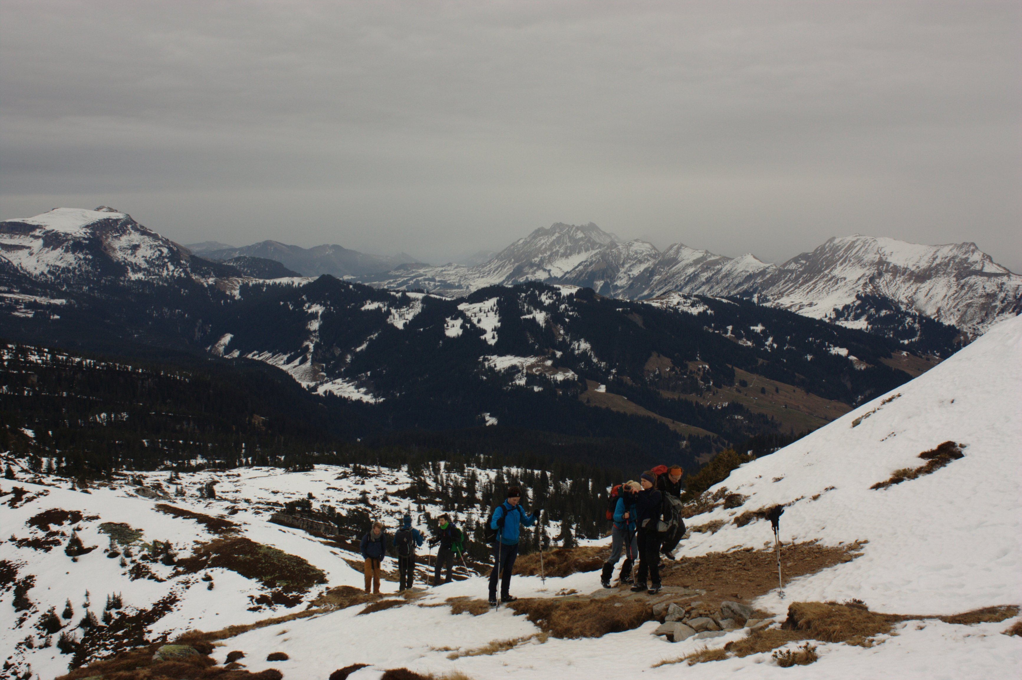 Wenig Schnee (Foto: Simon)